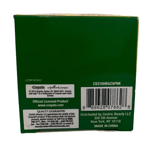 Crayola Glitter Bath Bomb Sugar Plum Scented Shimmer Pink Color Single - Picture 3 of 3